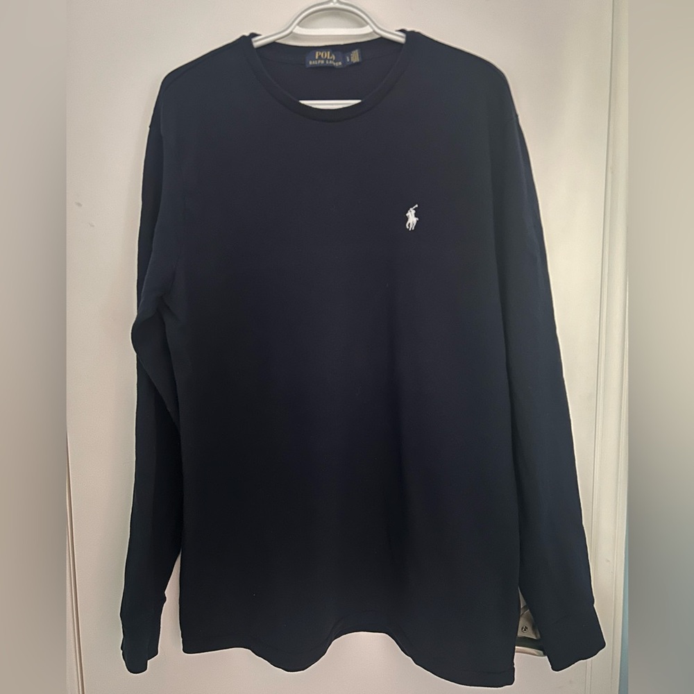Polo by Ralph Lauren Navy Long Sleeve Shirt